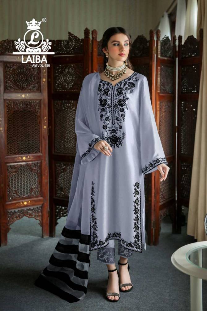 Vol 190 By Laiba Am Ready Made Pakistani Suits Catalog
